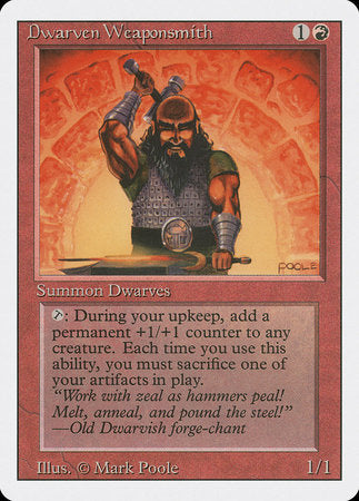Dwarven Weaponsmith [Revised Edition] | Good Games Cannington