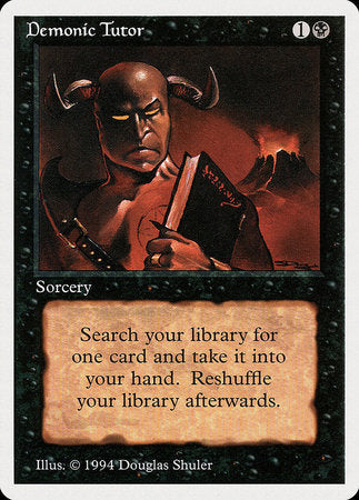Demonic Tutor [Summer Magic / Edgar] | Good Games Cannington