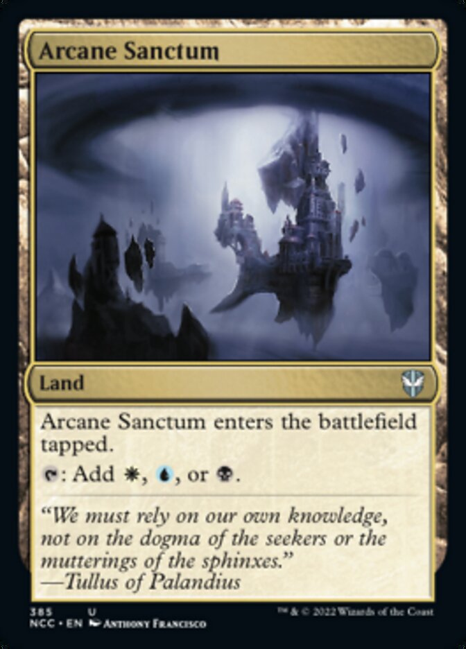 Arcane Sanctum [Streets of New Capenna Commander] | Good Games Cannington