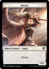Soldier (007) // Angel Double-Sided Token [Phyrexia: All Will Be One Commander Tokens] | Good Games Cannington
