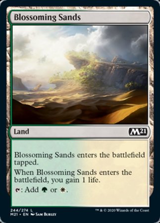 Blossoming Sands [Core Set 2021] | Good Games Cannington