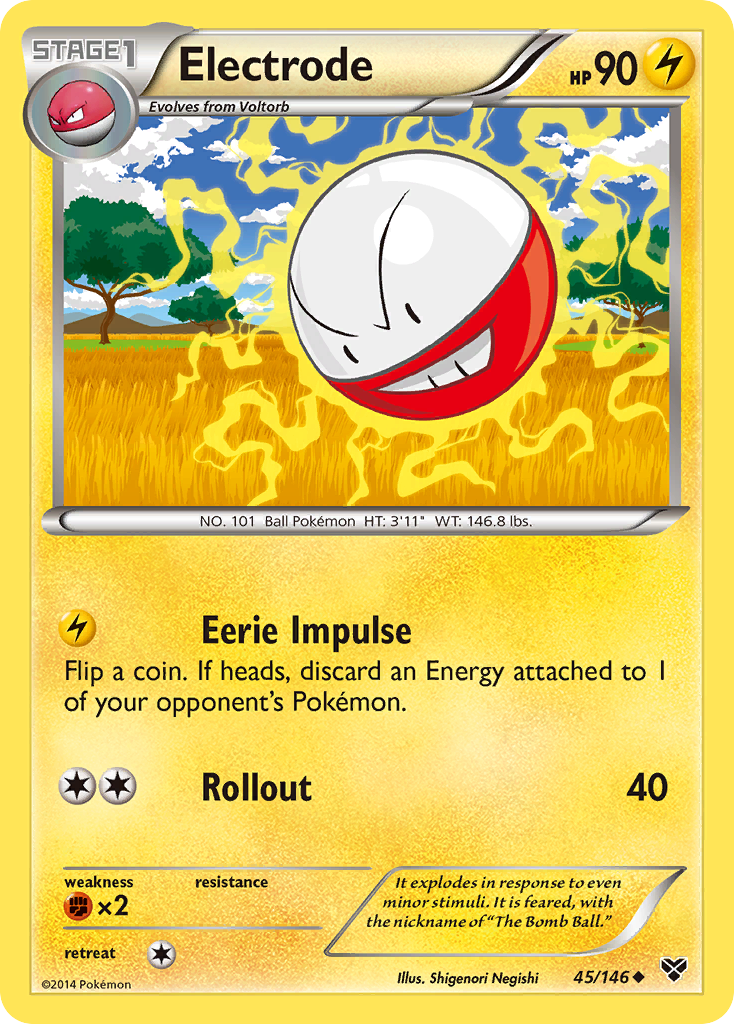 Electrode (45/146) [XY: Base Set] | Good Games Cannington