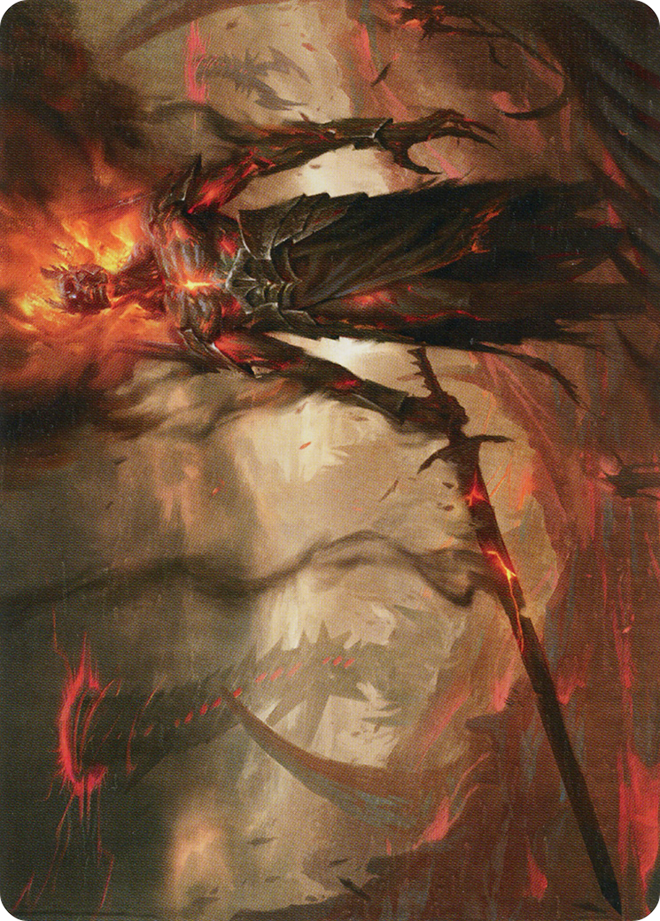 Ashen Reaper Art Card [March of the Machine Art Series] | Good Games Cannington