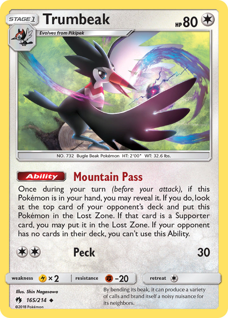 Trumbeak (165/214) [Sun & Moon: Lost Thunder] | Good Games Cannington
