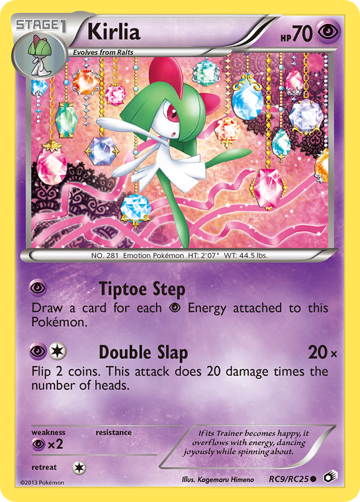 Kirlia (RC9/RC25) [Black & White: Legendary Treasures] | Good Games Cannington