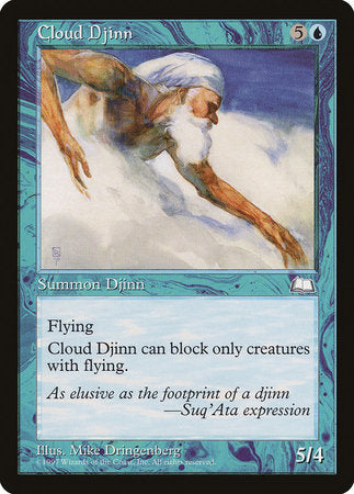 Cloud Djinn [Weatherlight] | Good Games Cannington