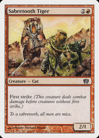 Sabretooth Tiger [Eighth Edition] | Good Games Cannington