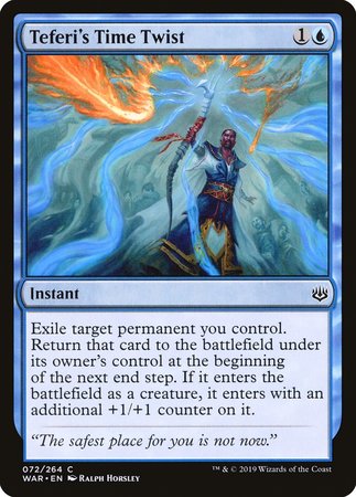 Teferi's Time Twist [War of the Spark] | Good Games Cannington