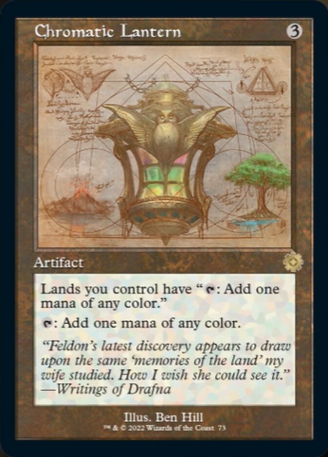 Chromatic Lantern (Retro Schematic) [The Brothers' War Retro Artifacts] | Good Games Cannington