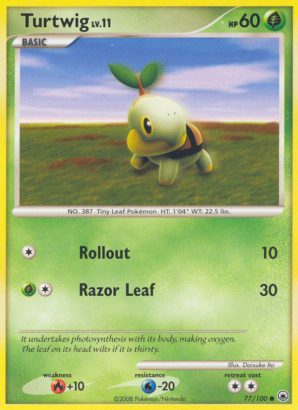 Turtwig (77/100) [Diamond & Pearl: Majestic Dawn] | Good Games Cannington