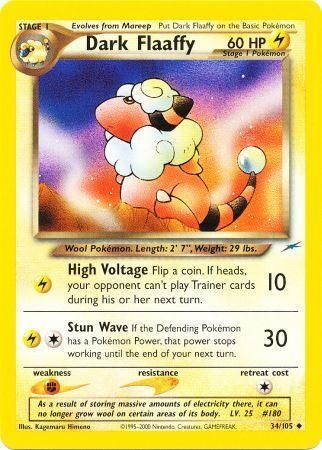Dark Flaaffy (34/105) [Neo Destiny Unlimited] | Good Games Cannington