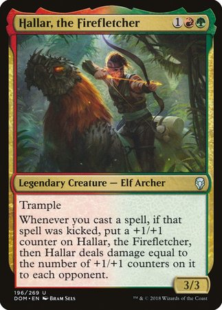 Hallar, the Firefletcher [Dominaria] | Good Games Cannington