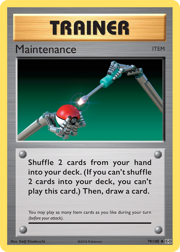 Maintenance (79/108) [XY: Evolutions] | Good Games Cannington