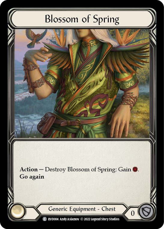 Blossom of Spring [RVD004] (Classic Battles: Rhinar vs Dorinthea)  Rainbow Foil | Good Games Cannington