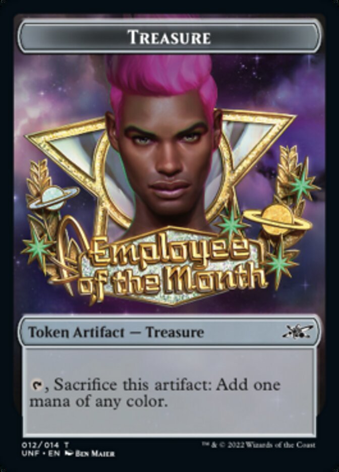 Treasure (012) Token [Unfinity Tokens] | Good Games Cannington