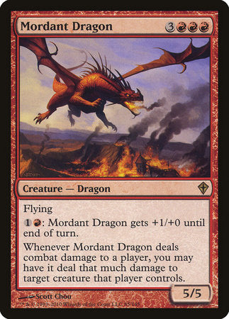 Mordant Dragon [Worldwake] | Good Games Cannington