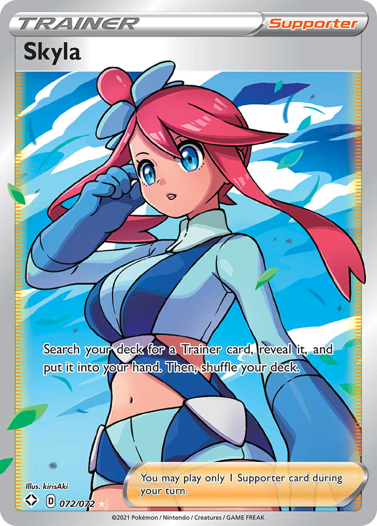 Skyla (072/072) [Sword & Shield: Shining Fates] | Good Games Cannington