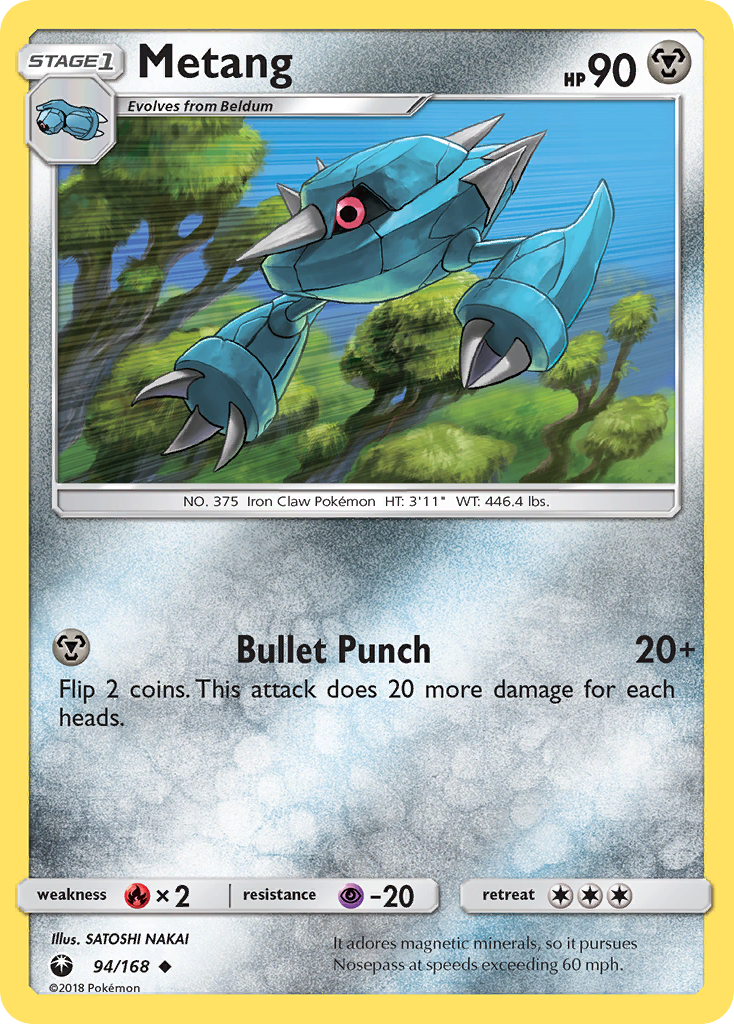 Metang (94/168) [Sun & Moon: Celestial Storm] | Good Games Cannington
