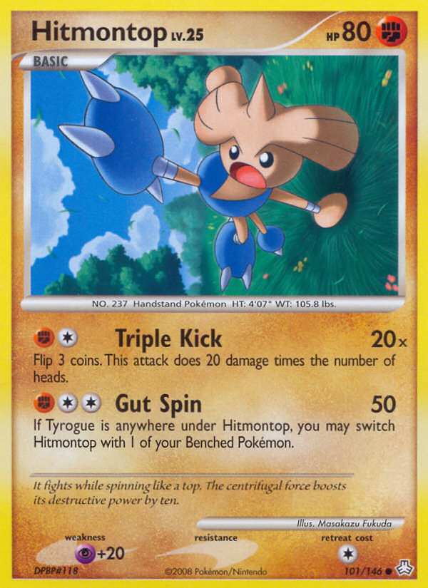 Hitmontop (101/146) [Diamond & Pearl: Legends Awakened] | Good Games Cannington