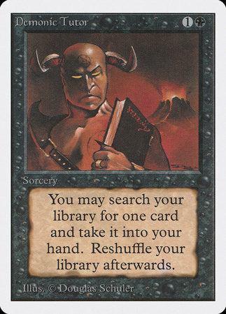 Demonic Tutor [Unlimited Edition] | Good Games Cannington