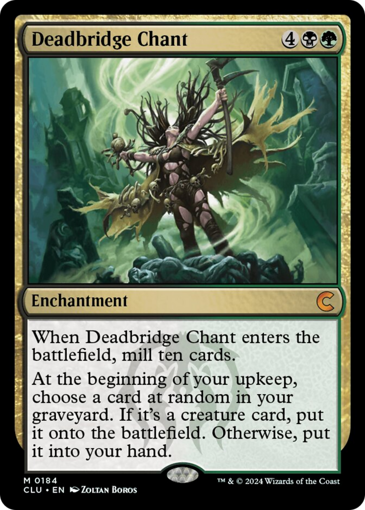 Deadbridge Chant [Ravnica: Clue Edition] | Good Games Cannington
