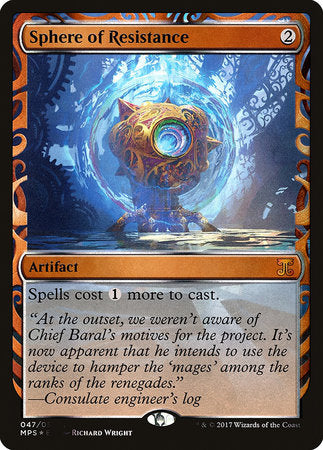 Sphere of Resistance [Kaladesh Inventions] | Good Games Cannington