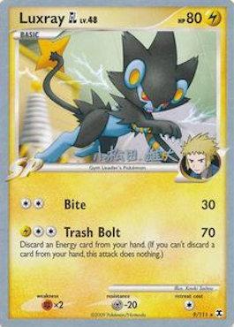 Luxray GL LV.48 (9/111) (LuxChomp of the Spirit - Yuta Komatsuda) [World Championships 2010] | Good Games Cannington