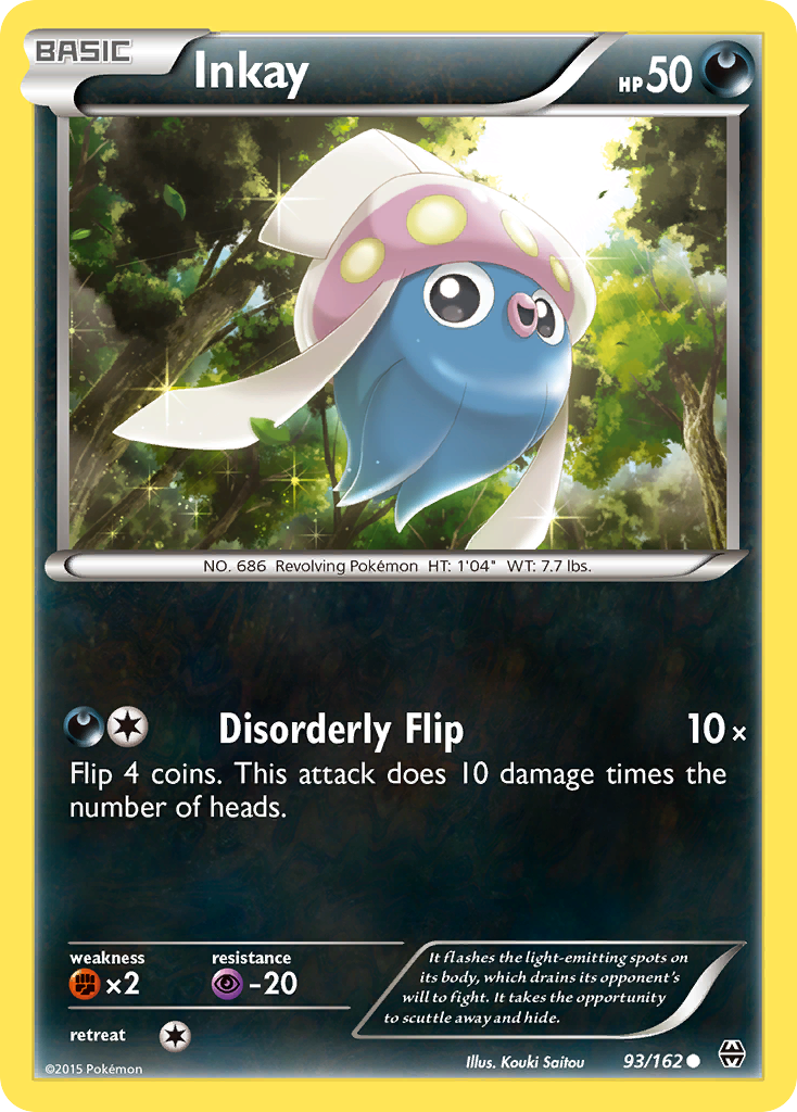 Inkay (93/162) [XY: BREAKthrough] | Good Games Cannington