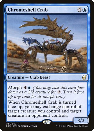 Chromeshell Crab [Commander 2019] | Good Games Cannington