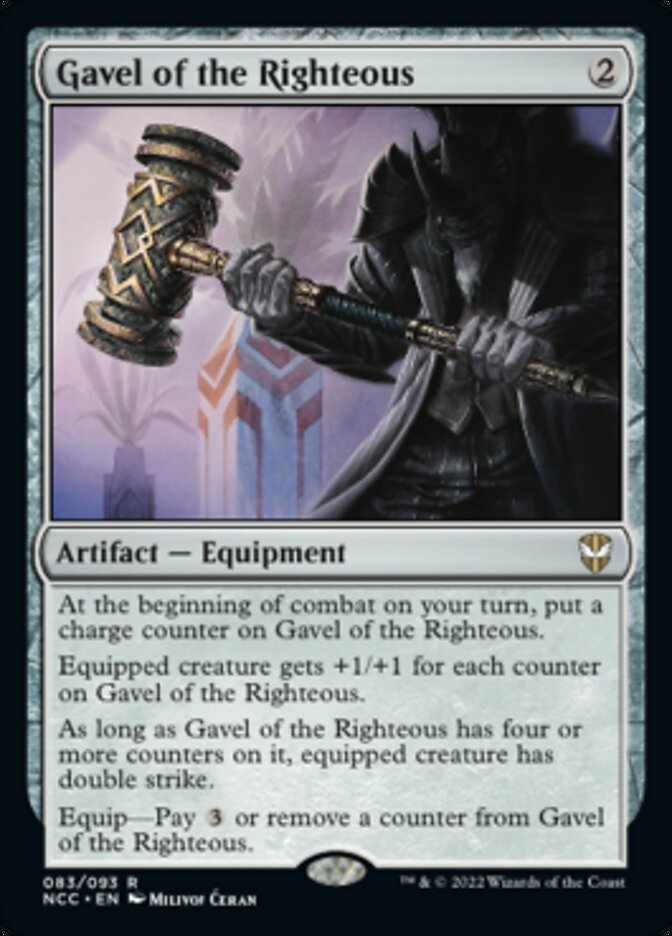 Gavel of the Righteous [Streets of New Capenna Commander] | Good Games Cannington