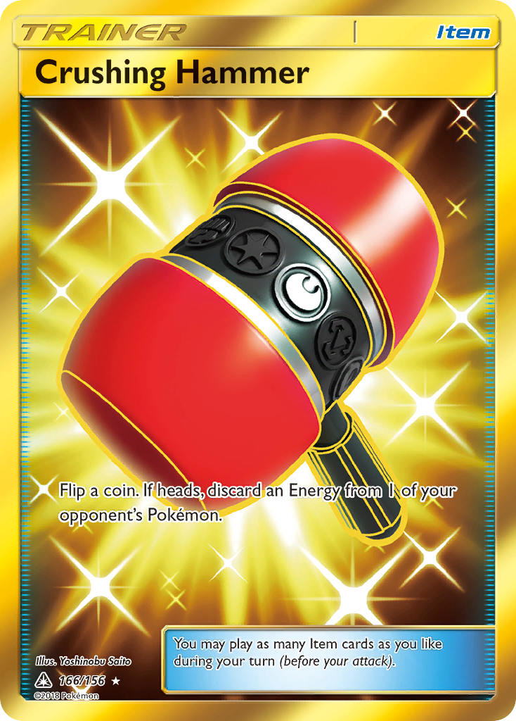 Crushing Hammer (166/156) [Sun & Moon: Ultra Prism] | Good Games Cannington
