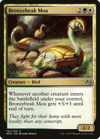 Bronzebeak Moa [Modern Masters 2017] | Good Games Cannington