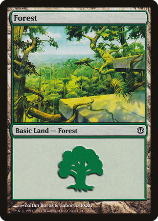 Forest (38) [Duel Decks: Ajani vs. Nicol Bolas] | Good Games Cannington