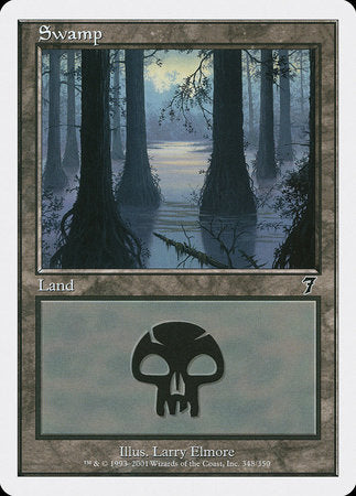 Swamp (348) [Seventh Edition] | Good Games Cannington