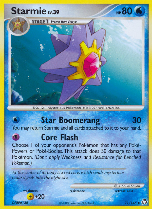 Starmie (71/146) [Diamond & Pearl: Legends Awakened] | Good Games Cannington