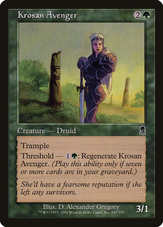 Krosan Avenger [Odyssey] | Good Games Cannington