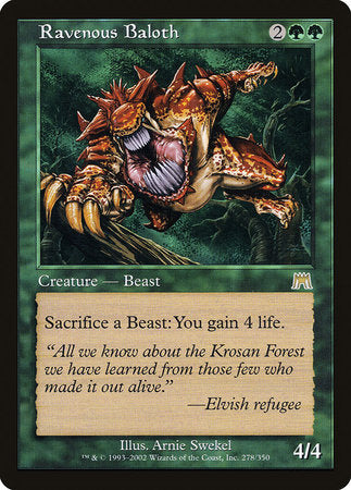 Ravenous Baloth [Onslaught] | Good Games Cannington