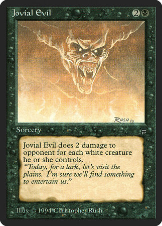 Jovial Evil [Legends] | Good Games Cannington