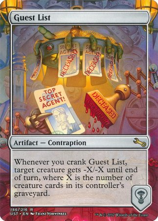 Guest List [Unstable] | Good Games Cannington
