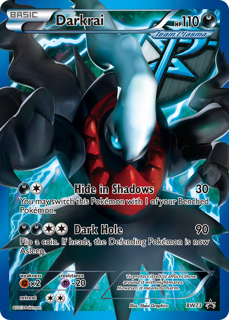 Darkrai (BW73) [Black & White: Black Star Promos] | Good Games Cannington