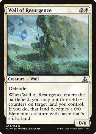 Wall of Resurgence [Oath of the Gatewatch] | Good Games Cannington