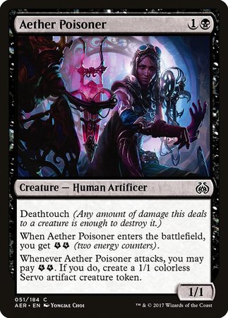 Aether Poisoner [Aether Revolt] | Good Games Cannington
