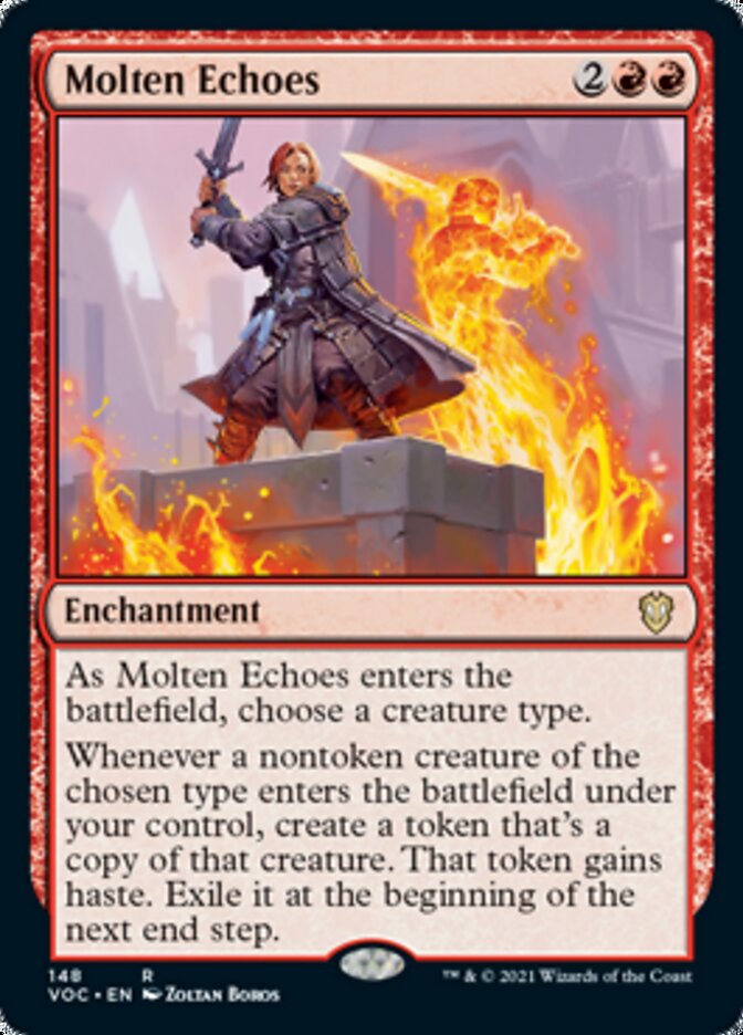 Molten Echoes [Innistrad: Crimson Vow Commander] | Good Games Cannington