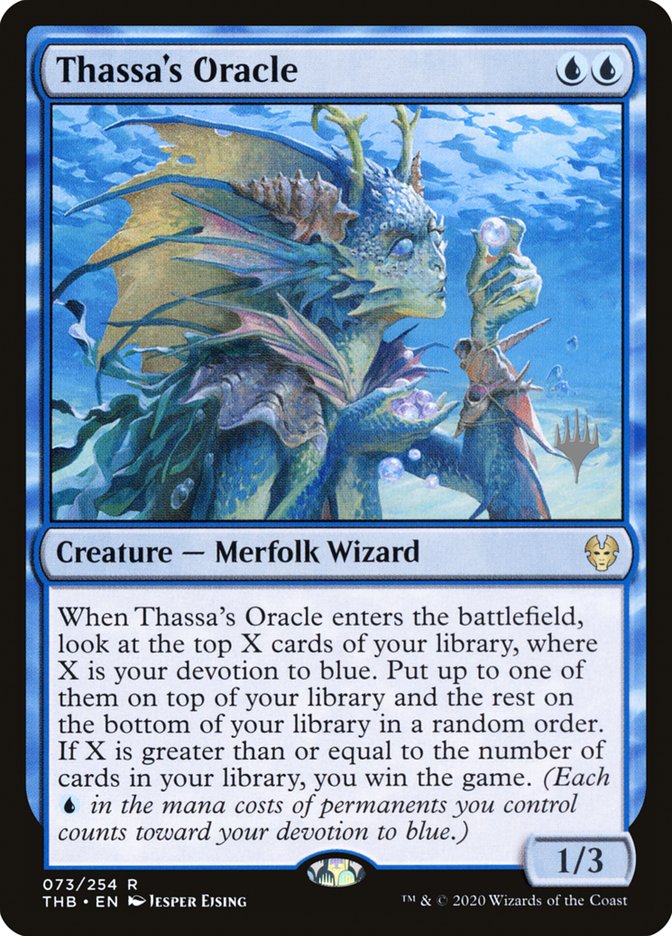 Thassa's Oracle (Promo Pack) [Theros Beyond Death Promos] | Good Games Cannington