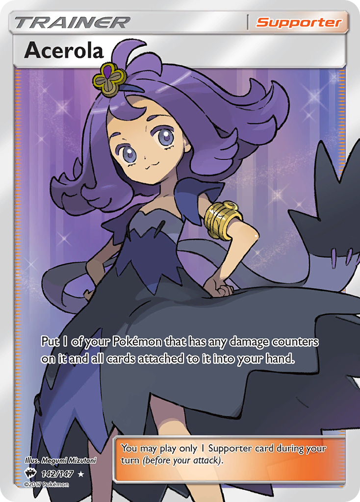 Acerola (142/147) [Sun & Moon: Burning Shadows] | Good Games Cannington