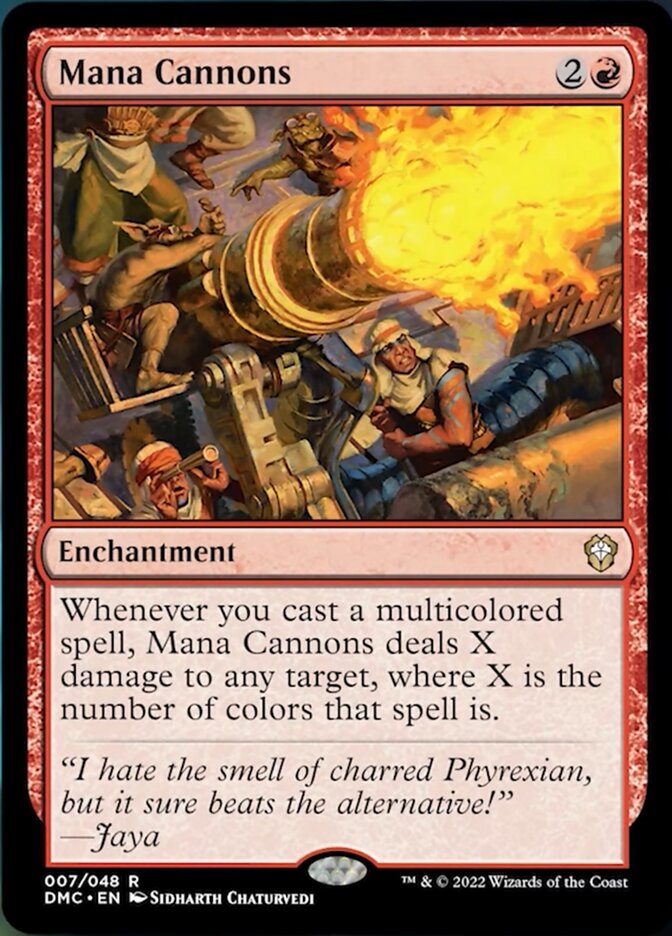 Mana Cannons [Dominaria United Commander] | Good Games Cannington