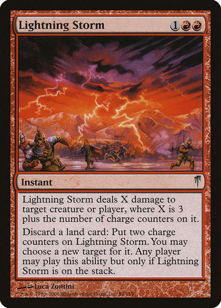 Lightning Storm [Coldsnap] | Good Games Cannington