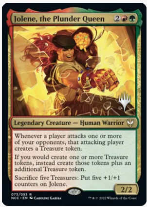 Jolene, the Plunder Queen (Promo Pack) [Streets of New Capenna Commander Promos] | Good Games Cannington