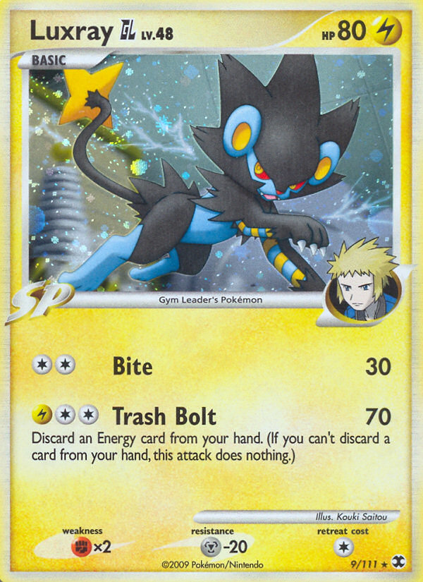 Luxray GL (9/111) [Platinum: Rising Rivals] | Good Games Cannington