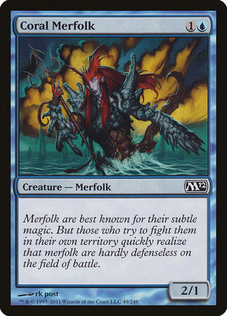 Coral Merfolk [Magic 2012] | Good Games Cannington
